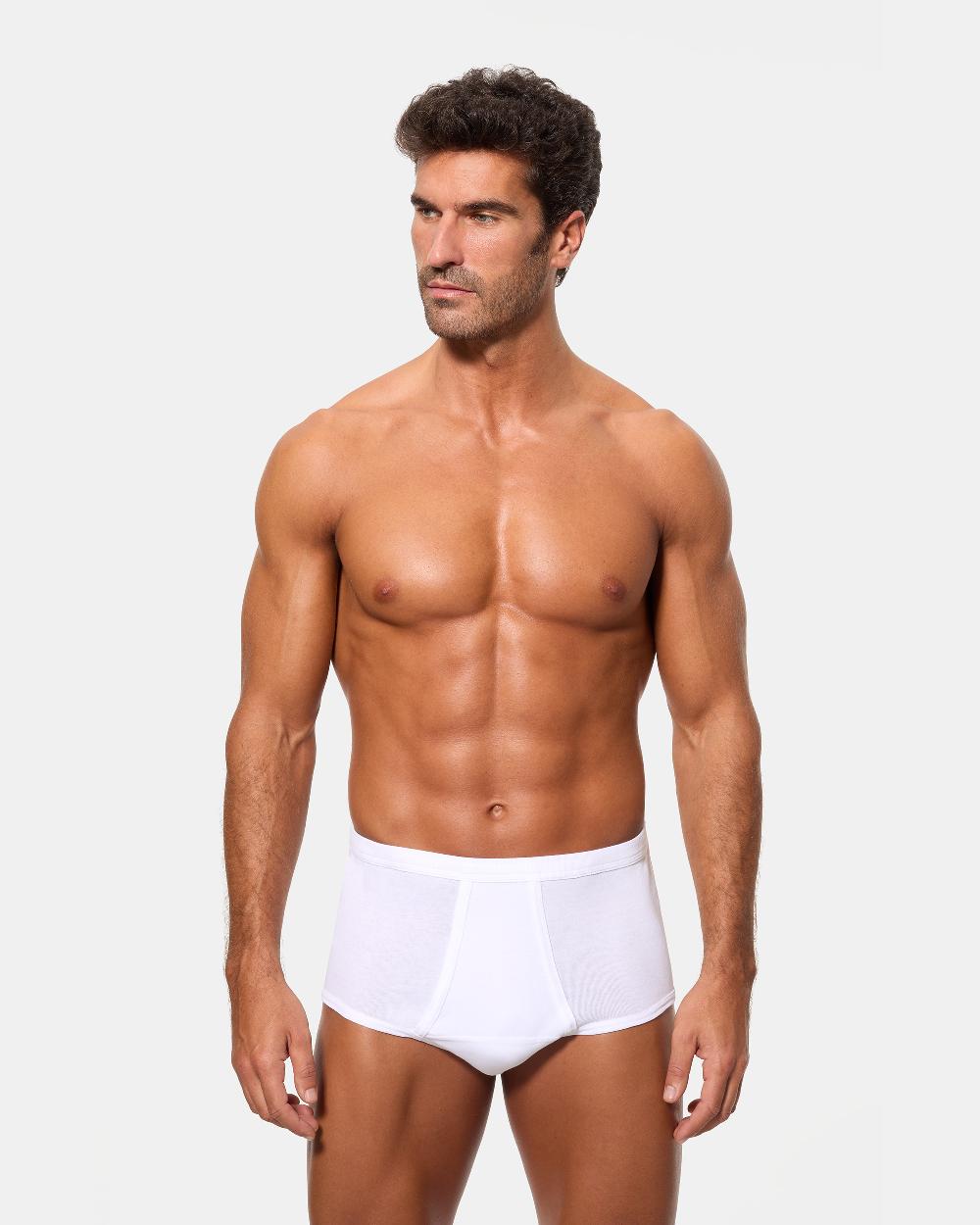Abanderado Braslip abierto hombre algodón 100%