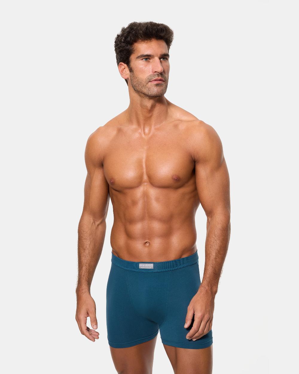 Abanderado Pack 2 bóxers cerrados hombre algodón elástico Moda multipack