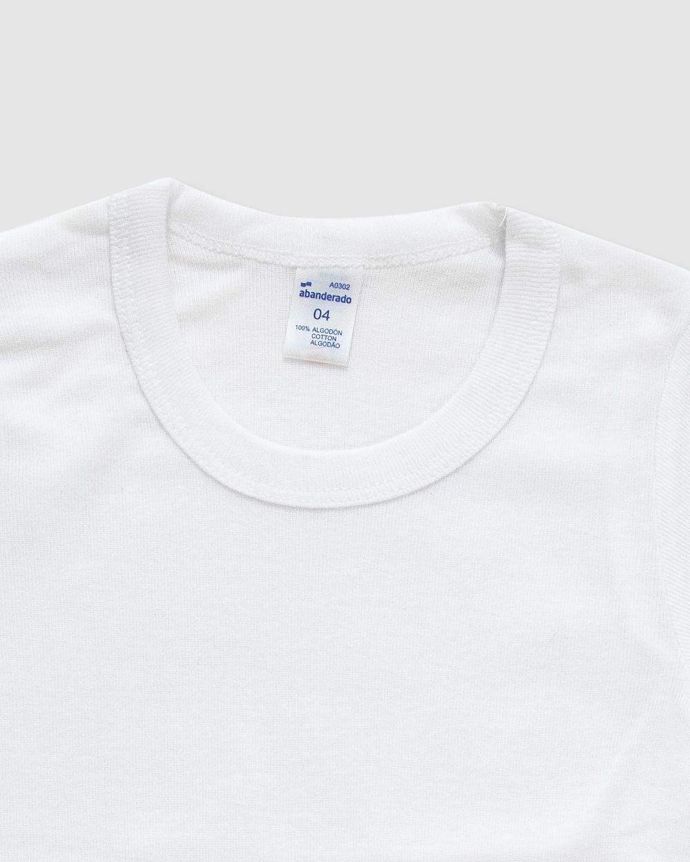 Abanderado Camiseta interior m/c niño algodón 100%