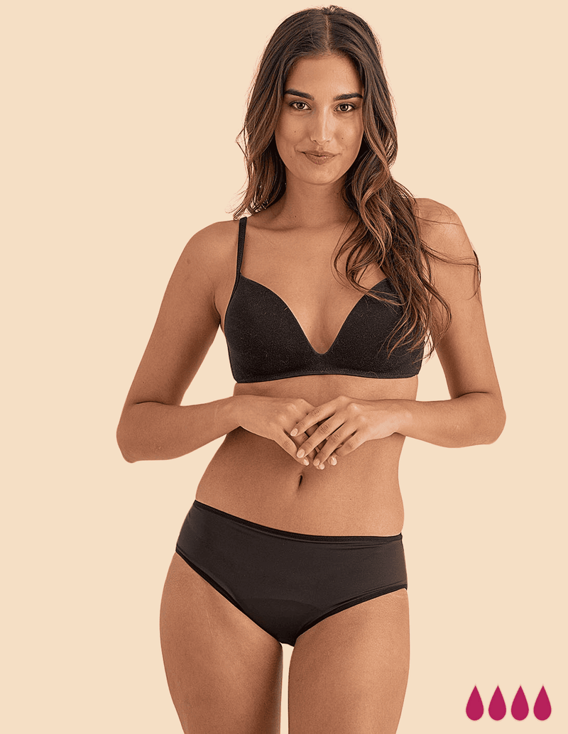 Anaissa Bikini Menstrual Celine- para Mujer y Adolescente - Absorción Moderada - Anti Fugas Anti Olor Tejido Impermeable