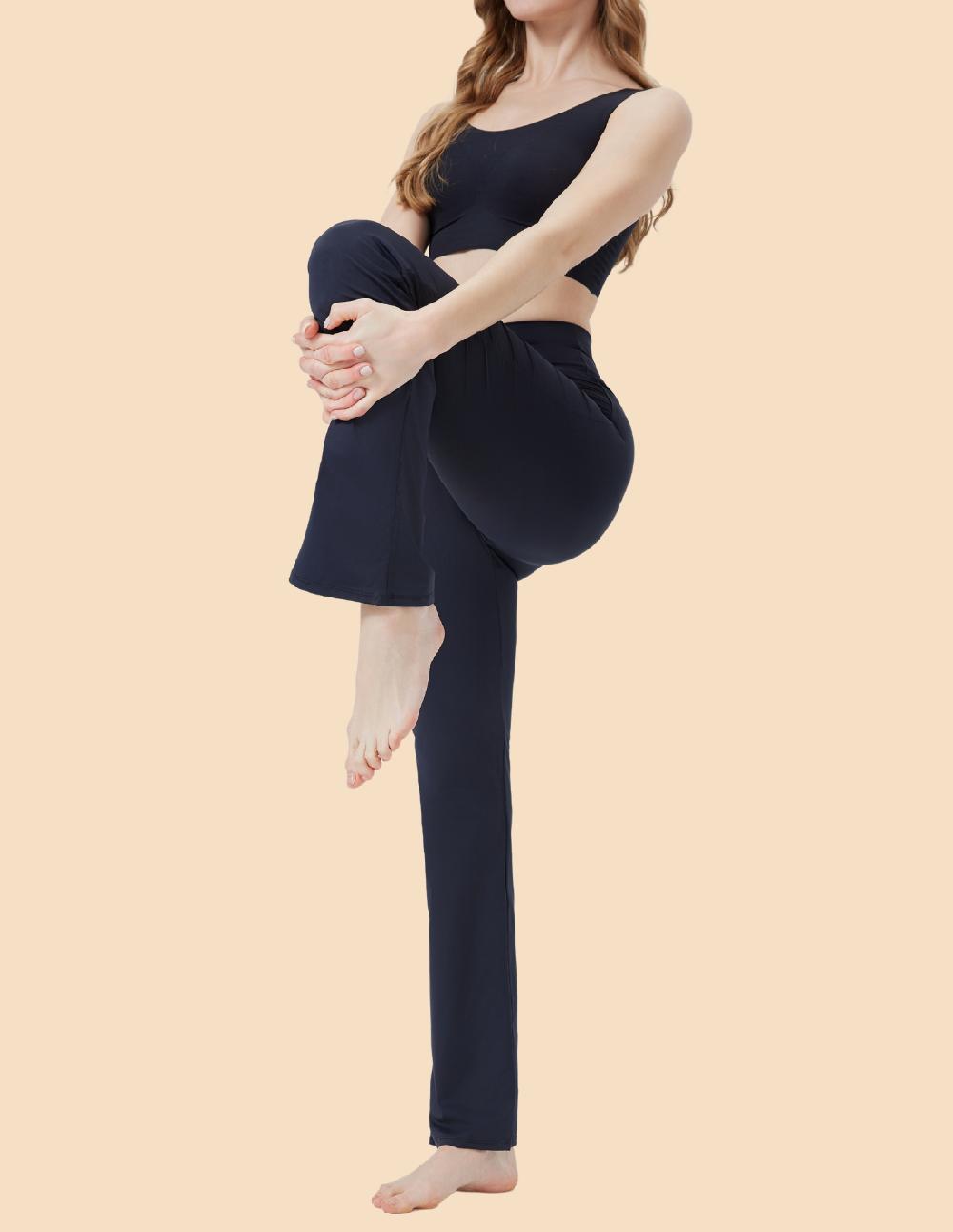 Anaissa Leggings pantalón moldeador acampanados flare Mónaco Rebajas baratas