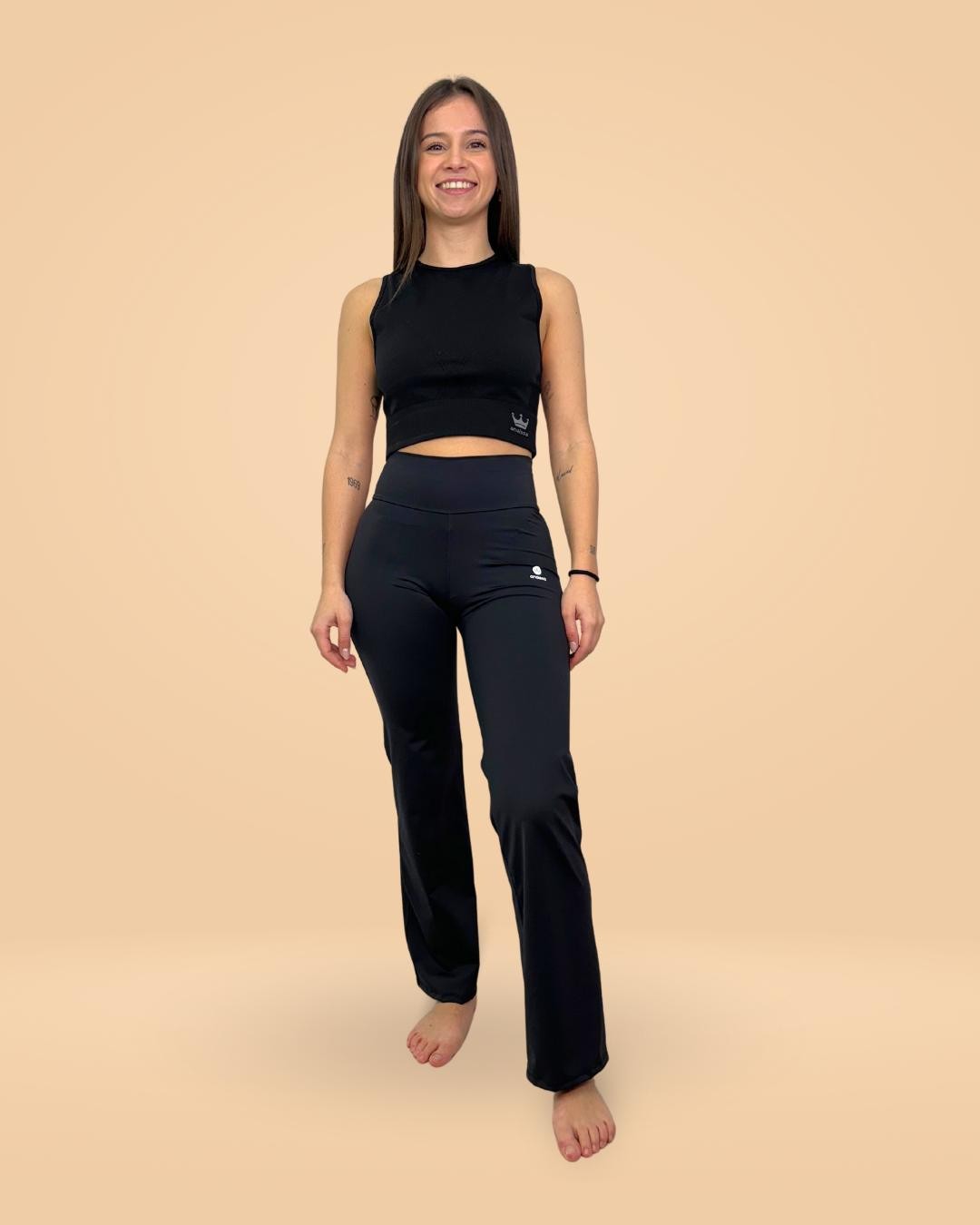 Anaissa Leggings pantalón moldeador acampanados flare Mónaco Rebajas baratas