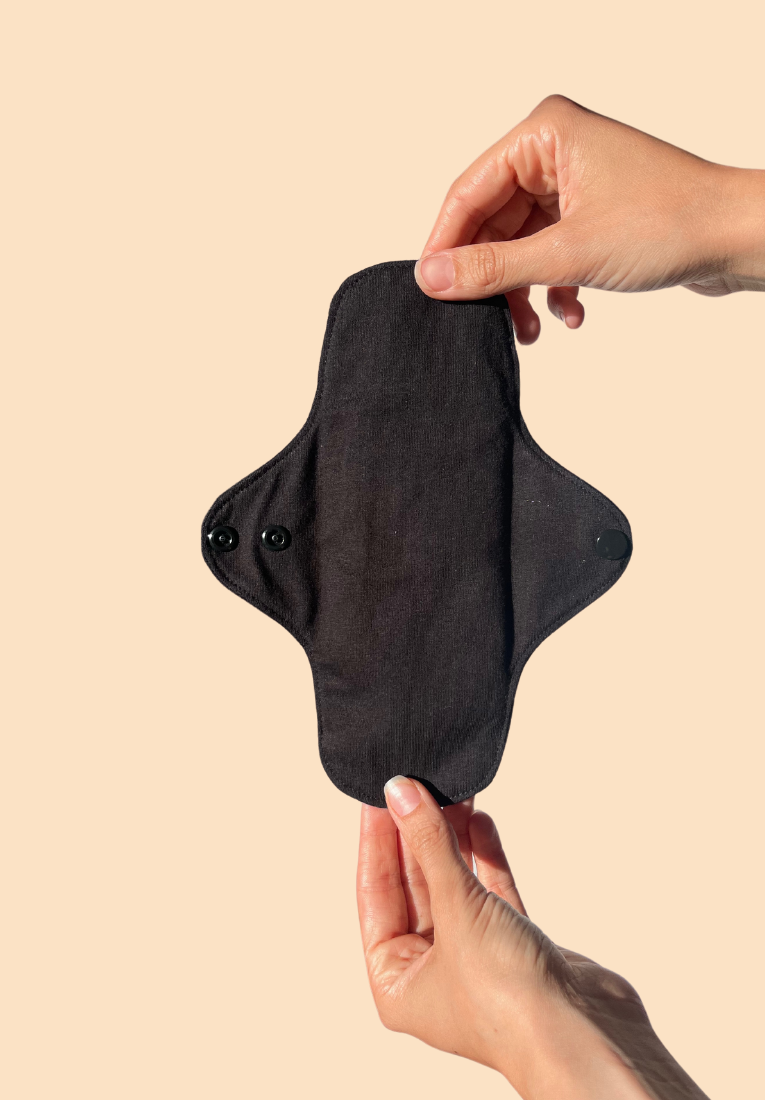 Anaissa Set 5 bragas y 4 compresas menstruales de algodón reutilizables flujo abundante Ayub Descuento