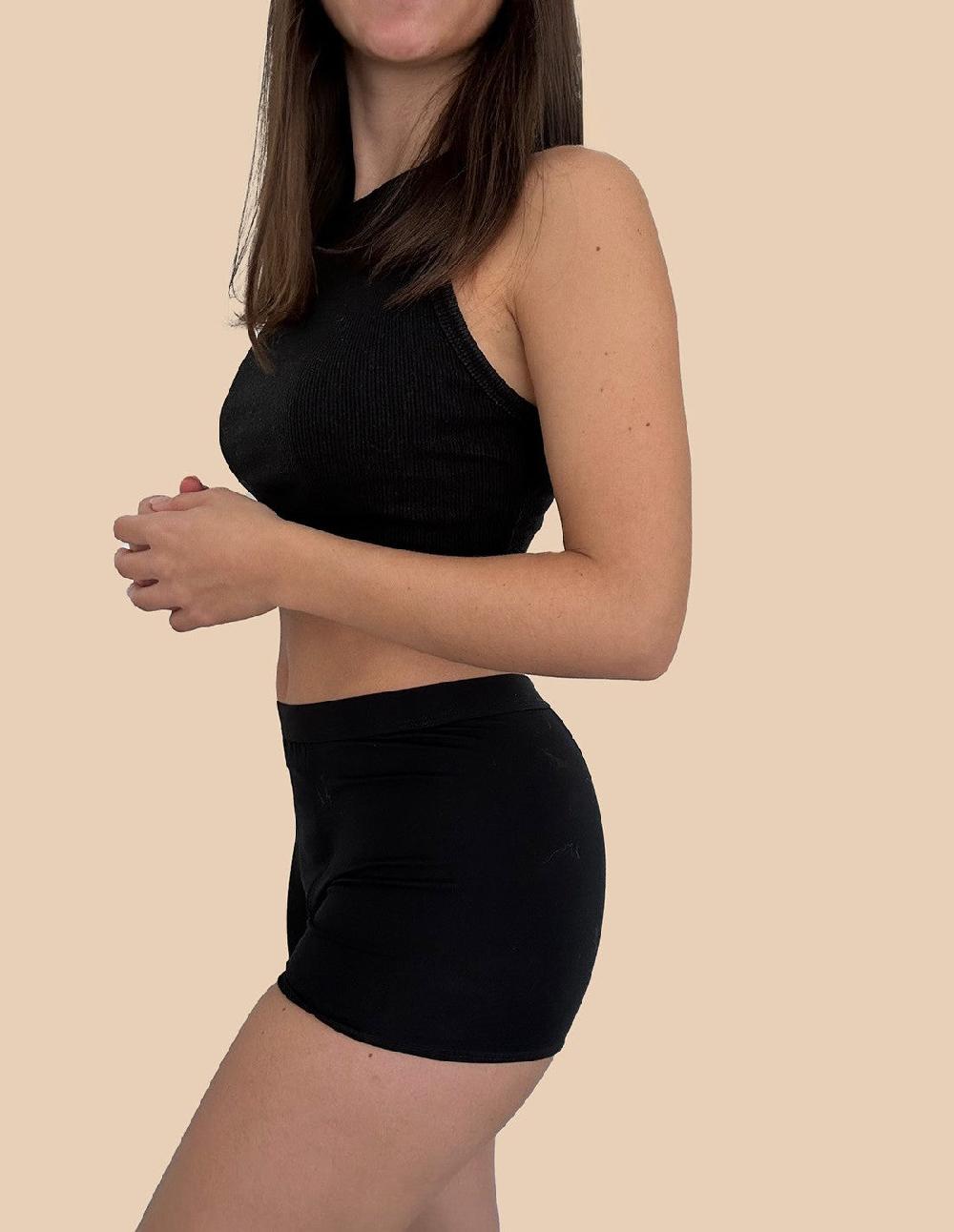 Anaissa Short menstrual fabricada en bambú flujo abundante- Incontinencia- Protección de fugas Amélie Envío gratis