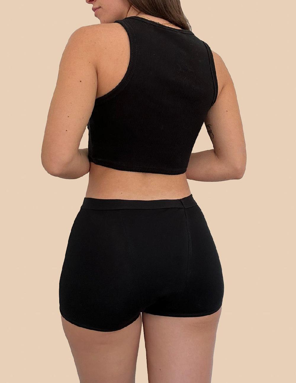 Anaissa Short menstrual fabricada en bambú flujo abundante- Incontinencia- Protección de fugas Amélie Envío gratis