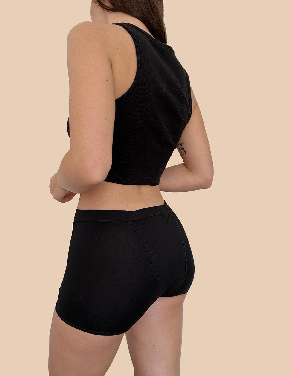 Anaissa Short menstrual fabricada en bambú flujo abundante- Incontinencia- Protección de fugas Amélie Envío gratis