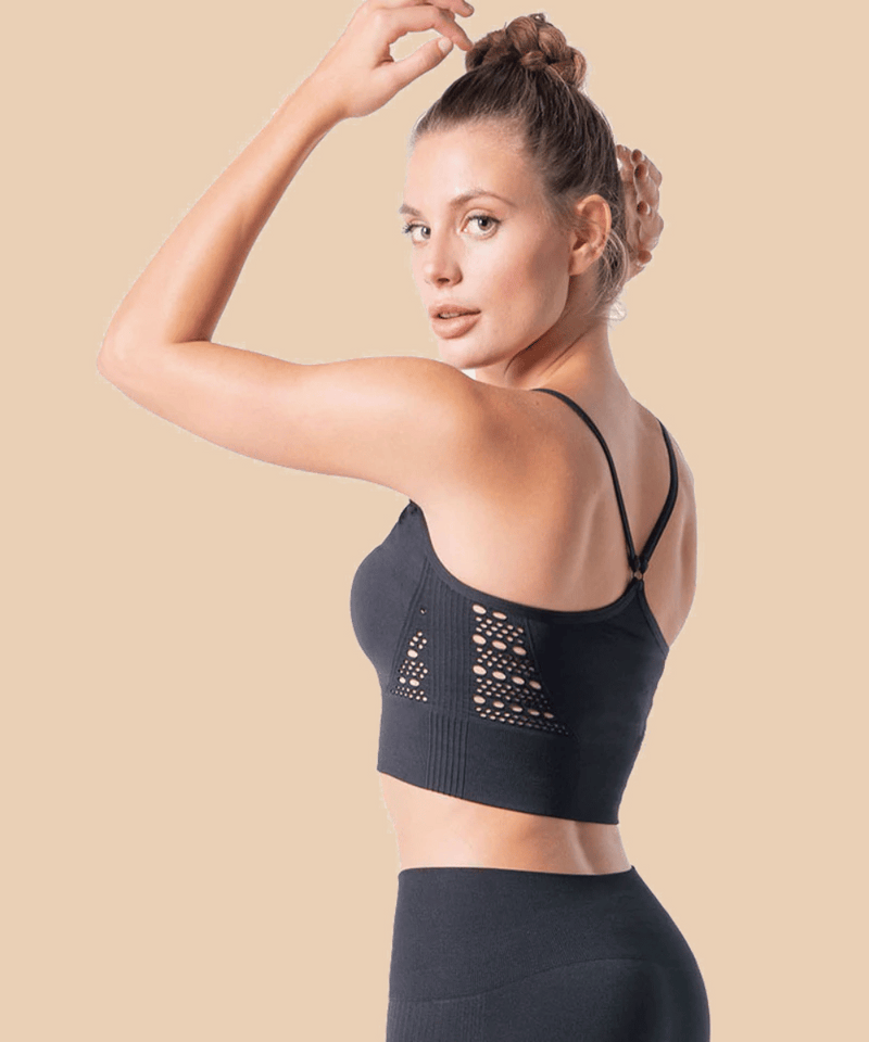 Anaissa Top deportivo con fibra Emana 3D Bali