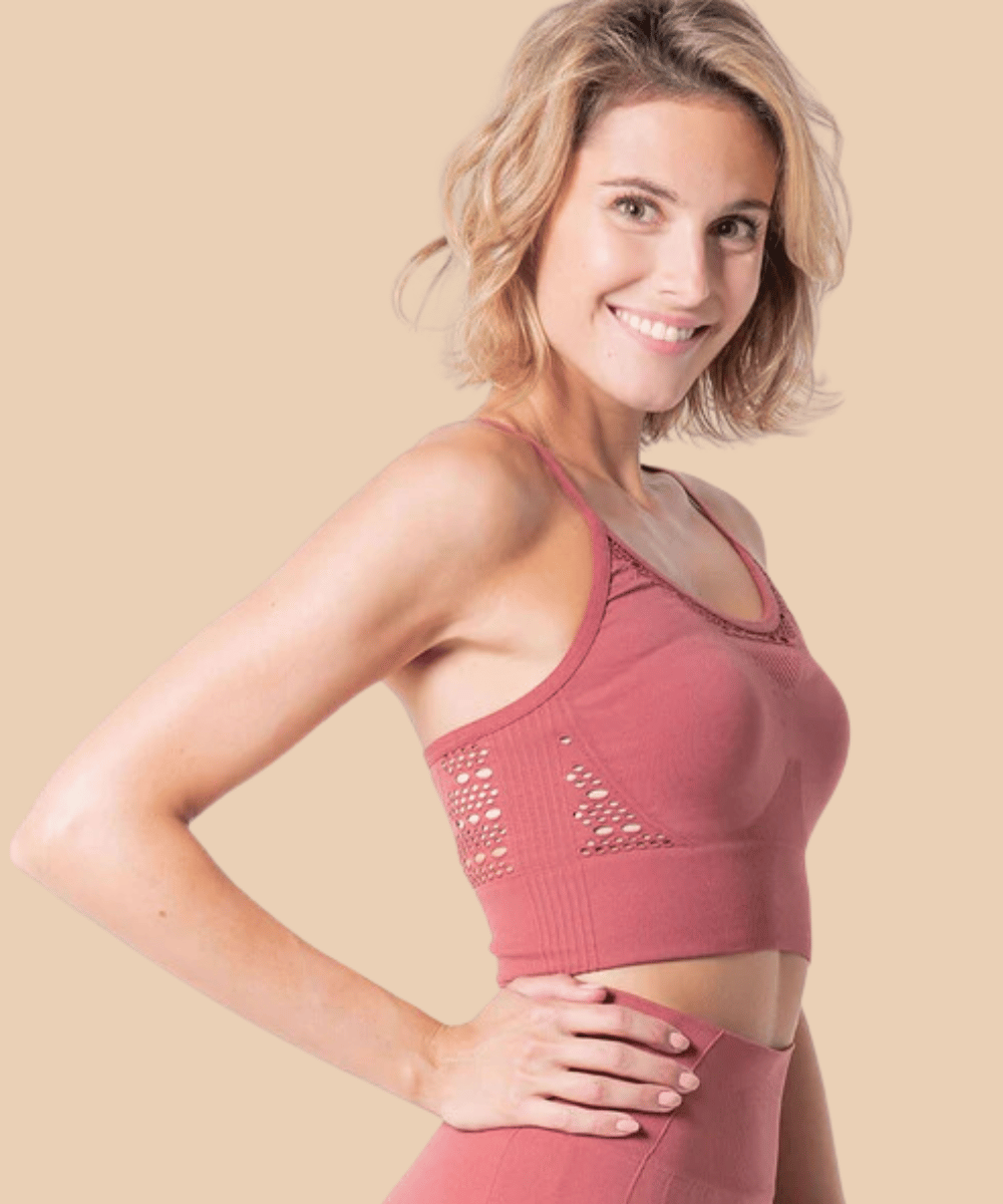 Anaissa Top deportivo con fibra Emana 3D Bali Último día