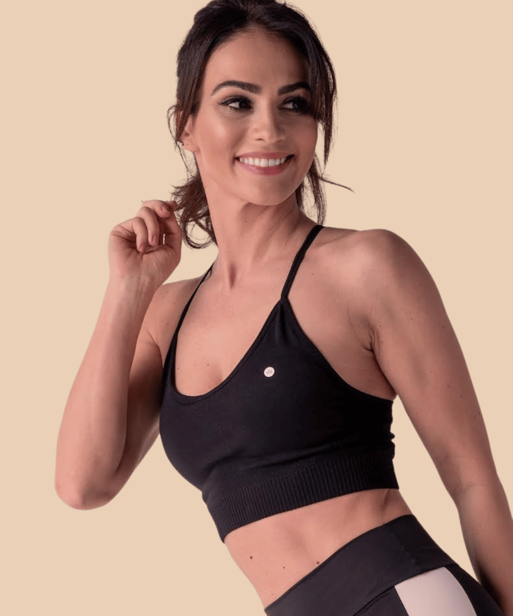 Anaissa Top deportivo con fibra Emana 3D Indira Promoción por tiempo limitado