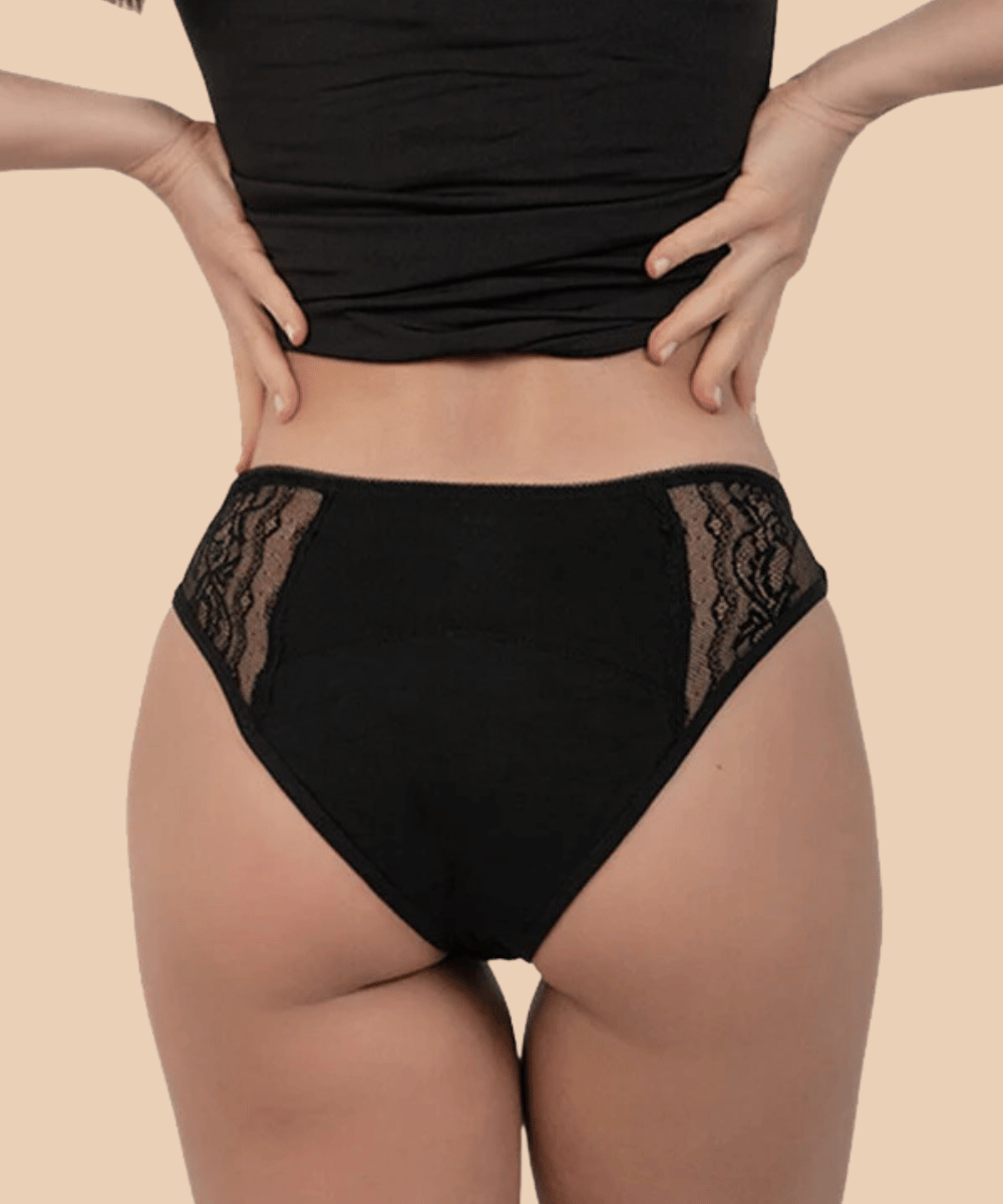 Anaissa Pack 2 Braga menstrual reutilizable fabricada en bambú flujo abundante Agadir Libre de impuestos