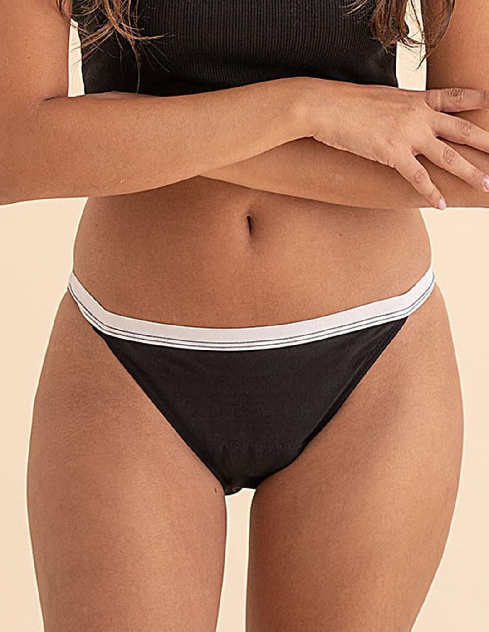 Anaissa Pack 2 Bragas brasileñas menstruales de absorción abundante Rio Descuentos del mes