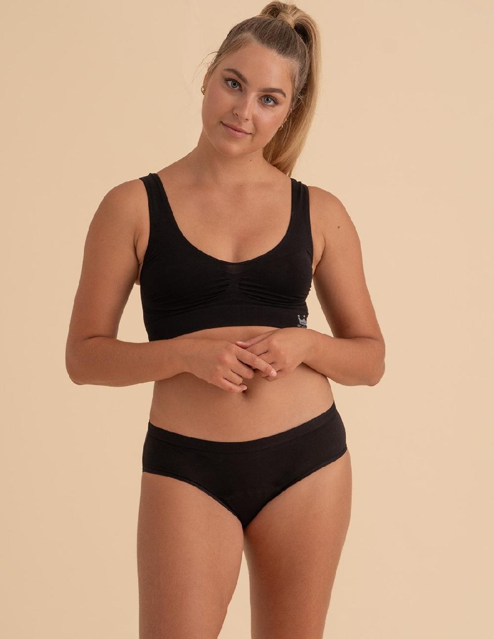 Anaissa Pack 2 bragas menstruales flujo abundante para adolescentes Bianca Oferta exclusiva