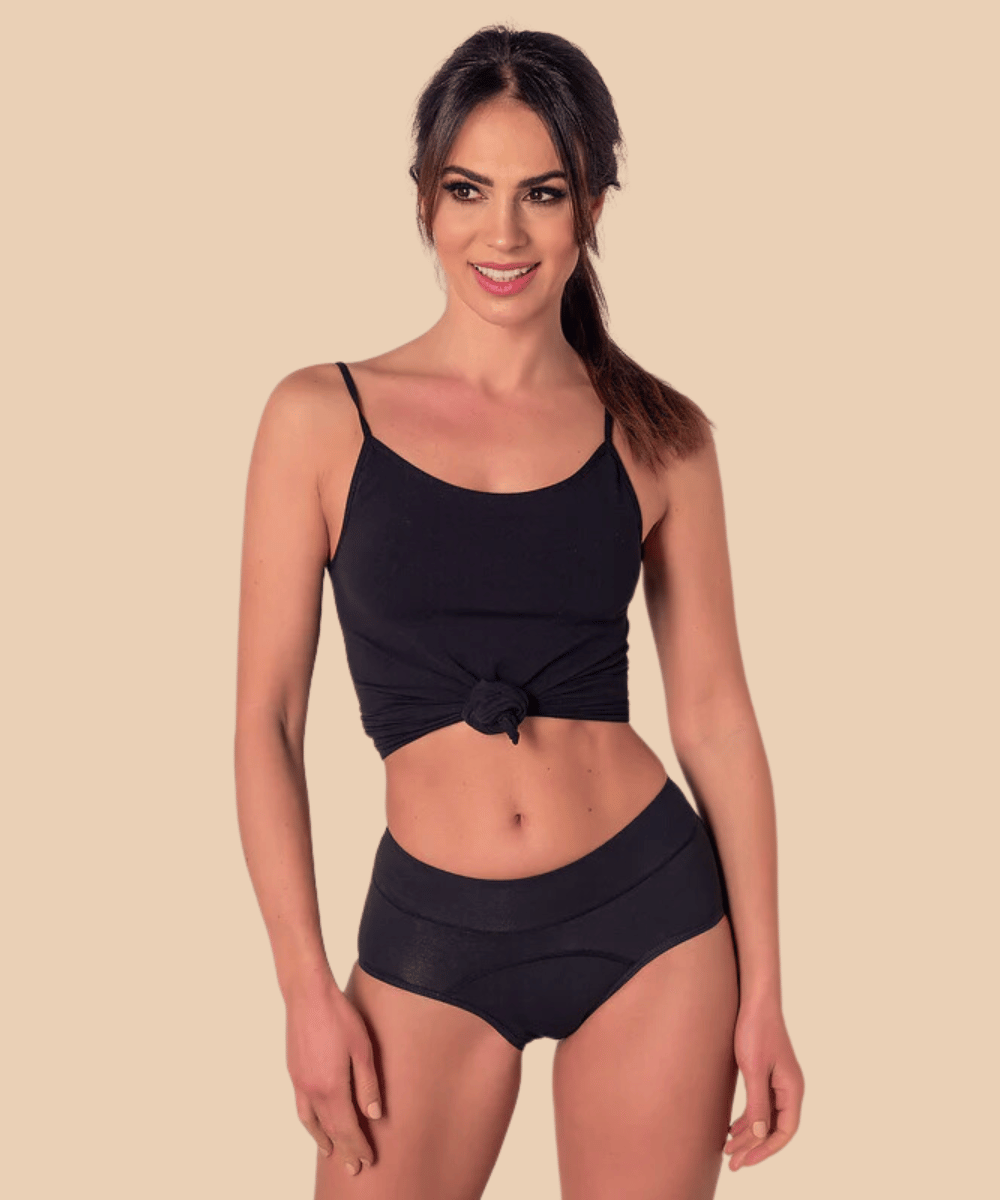 Anaissa Pack 2 bragas menstruales de algodón para incontinencias leves a prueba de fugas Indy Ofertas especiales