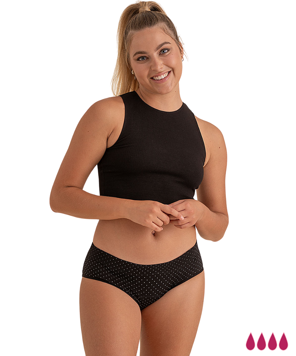 Anaissa Pack 3 Bragas menstruales reutilizables para niñas Moons Rebajas de fábrica