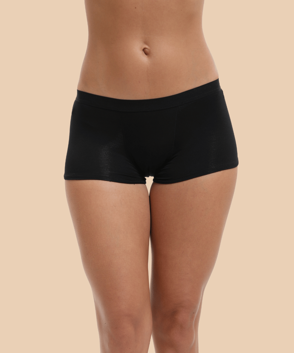 Anaissa Pack.2-Short menstrual e incontinencias flujo abundante para adolescentes Mayder Precio de fábrica