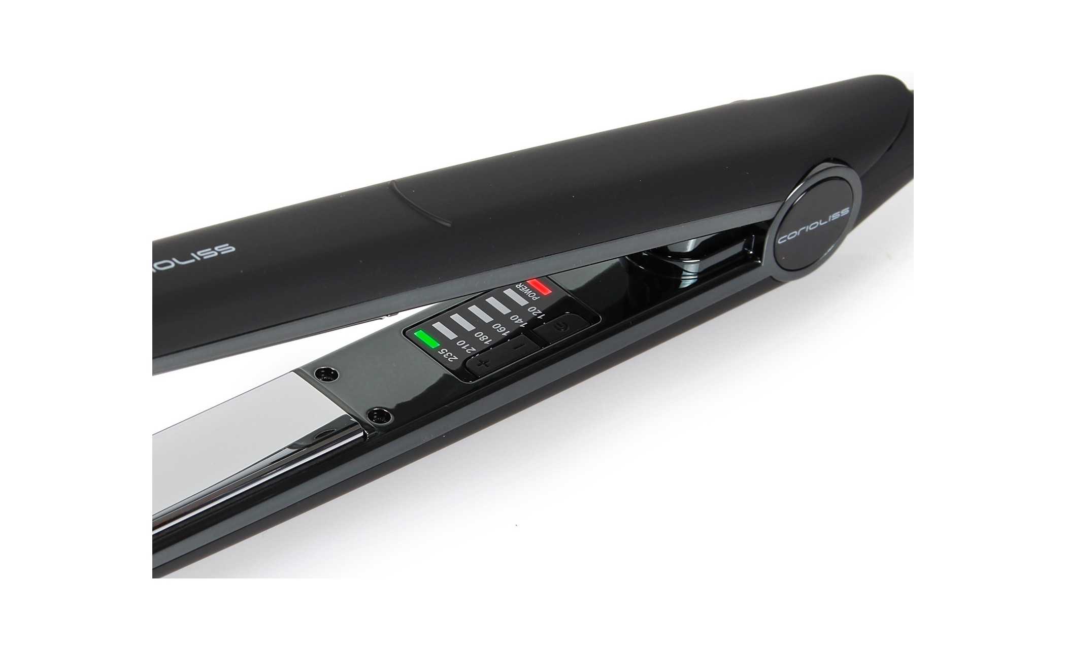 Corioliss PLANCHA DE PELO C1 BLACK SOFT TOUCH CHROME Envío gratis