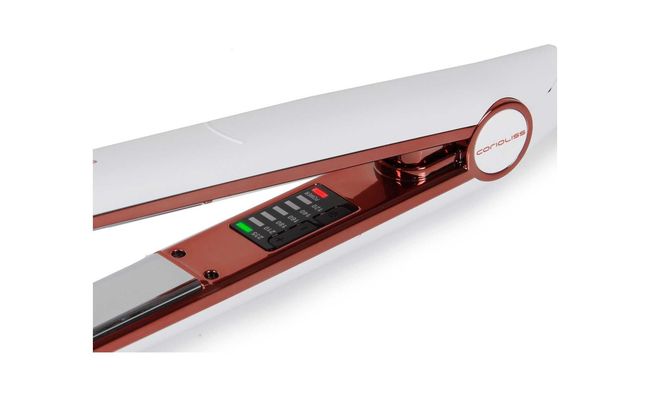 Corioliss PLANCHA DE PELO C1 WHITE SOFT TOUCH COPPER Último día