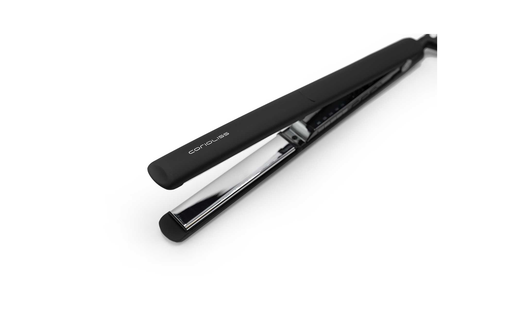 Corioliss PLANCHA DE PELO CORIOLISS C3 BLACK SOFT TOUCH CHROME Solo queda un día