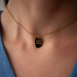 D lirio Collar Ovo Amor propio