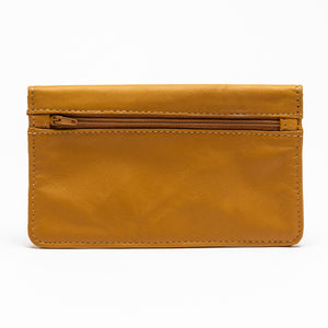 D lirio Cartera de Piel Marrón En oferta