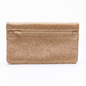 D lirio Cartera de Piel Cava Purpurina Gran oferta