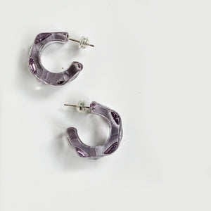 D lirio Pendientes Ocean Purple Últimos 3 días