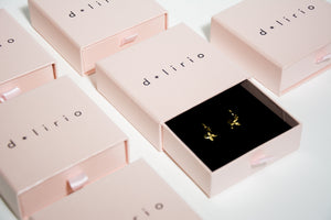 D lirio Pendientes Suit Solo hoy