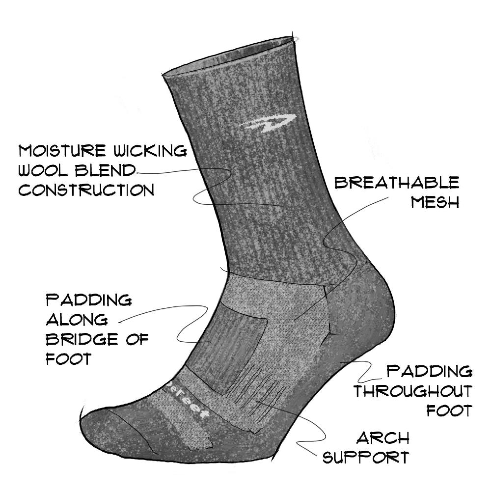 Defeet Woolie Boolie 4" Baaad Sheep Solo hoy