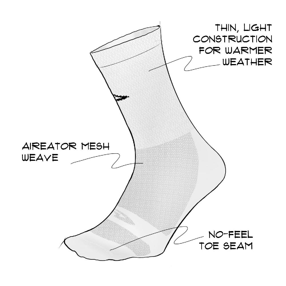 Defeet Levitator Lite 6" D-Logo Black 2025