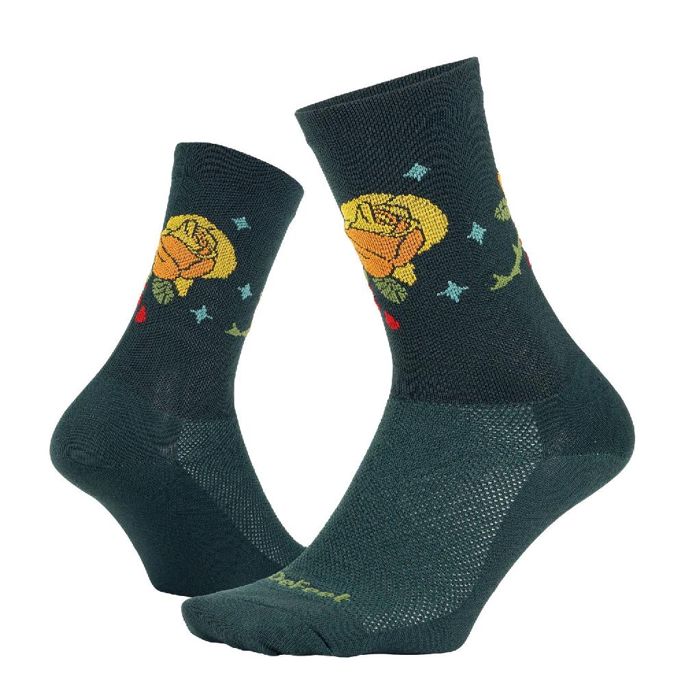 Defeet Aireator 6" Crew Thorny Rose