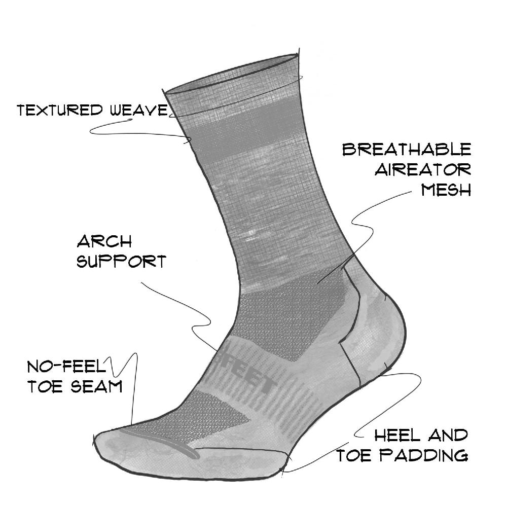 Defeet Cush Wool Blend 7" Artifact Última moda