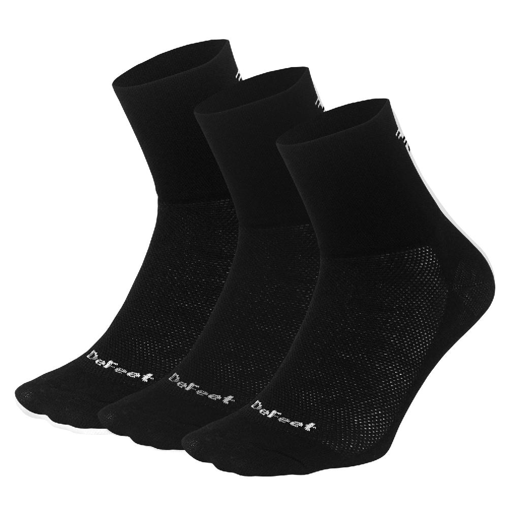 Defeet Aireator 3" D-Logo Solid 3-Pack Últimos 2 días