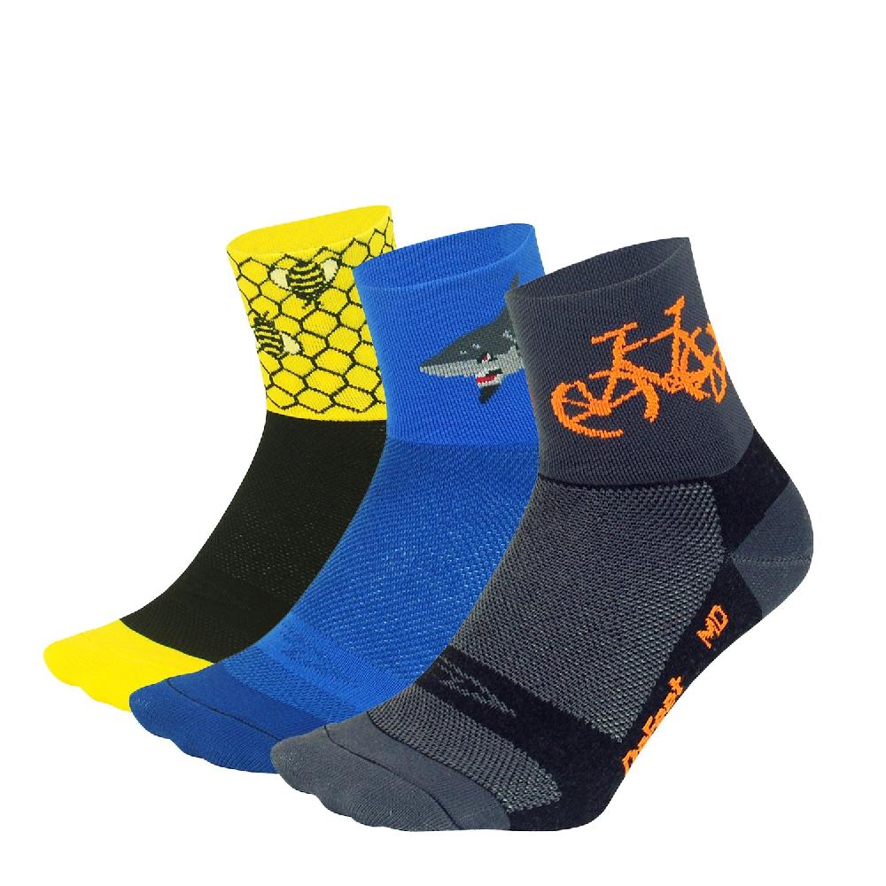 Defeet Aireator Fun 3-Pack Última moda