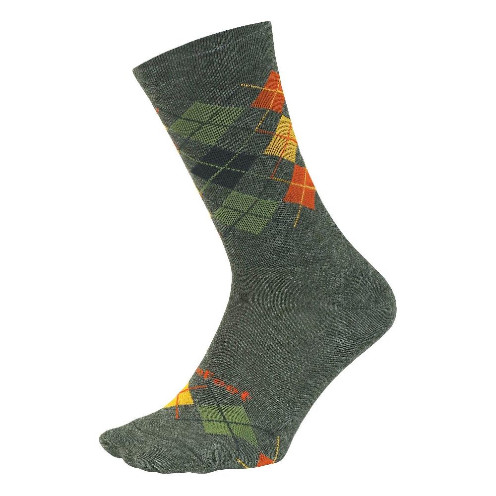 Defeet Wooleator Wool Blend 6" Argyle Solo hoy
