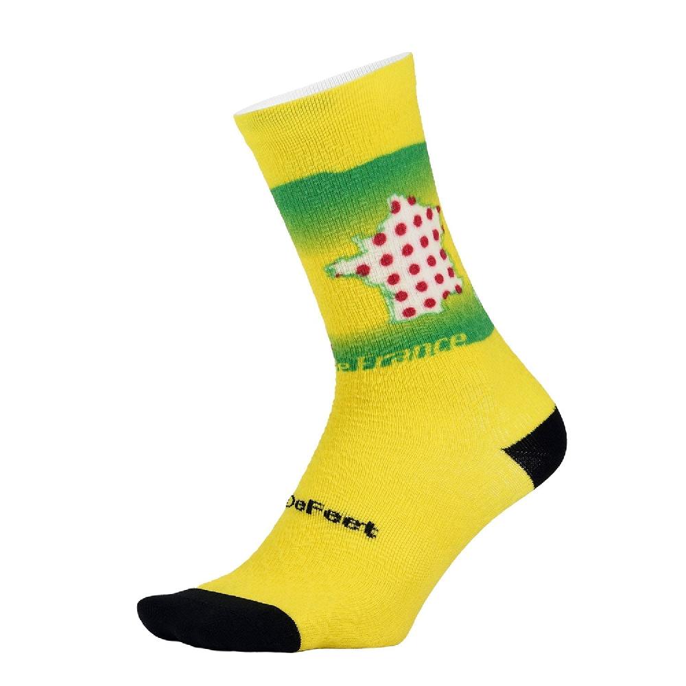 Defeet Sub360 Evo Mont Ventoux 6" Crew Big Three 3-Pack Libre de impuestos