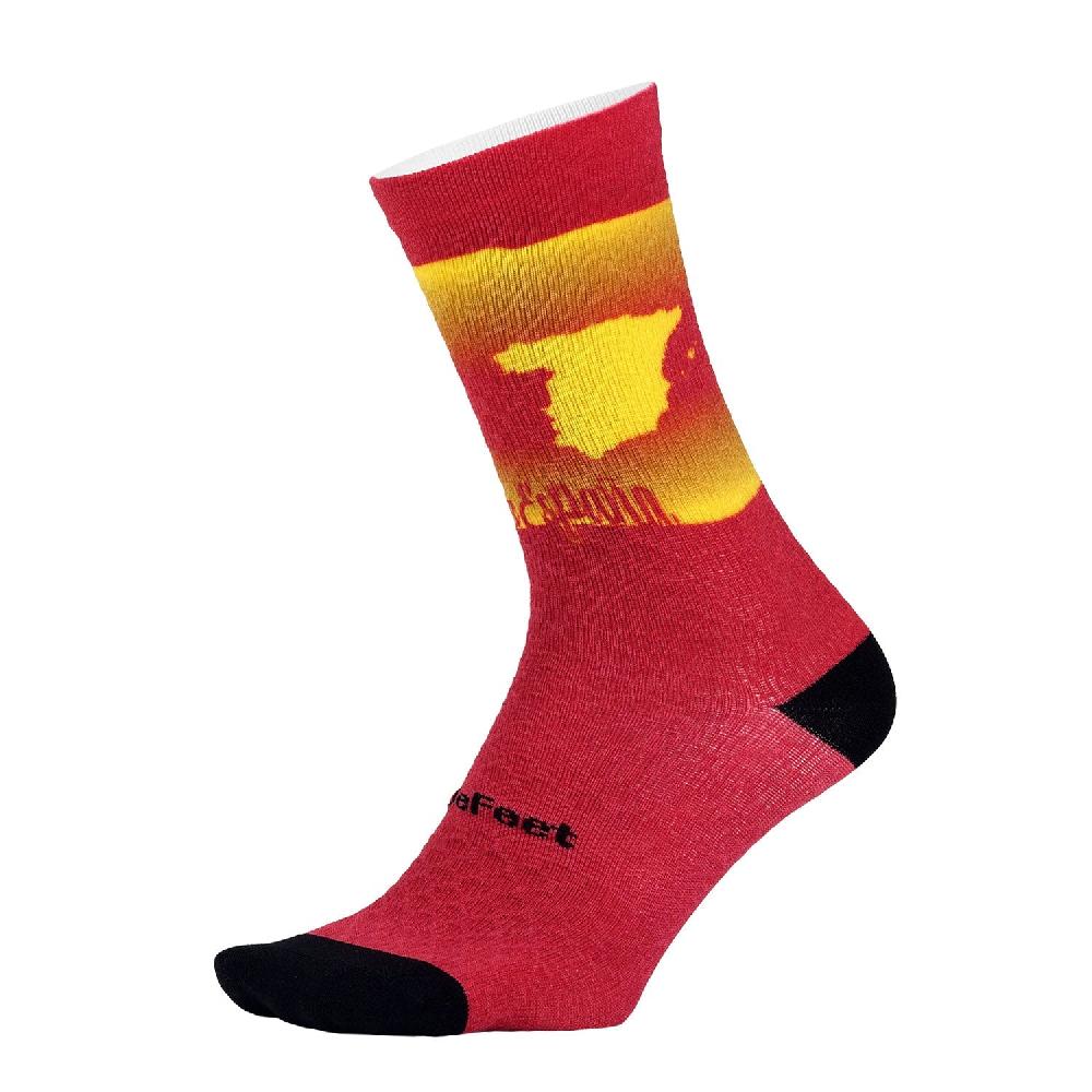 Defeet Sub360 Evo Mont Ventoux 6" Crew Big Three Solo hoy