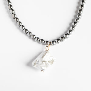 Dlirioshop Collar Bolas White En oferta