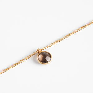 Dlirioshop Pulsera de Piedra Cuarzo Marrón Mejor oferta