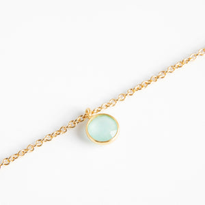 Dlirioshop Pulsera de Piedra Aguamarina Envío gratis