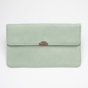Dlirioshop Cartera de Piel Verde Chicle Limitado a 3 días