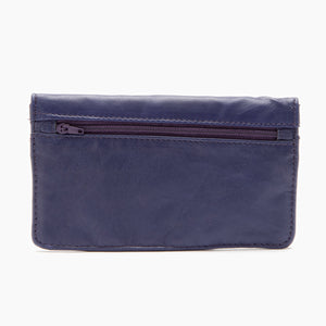 Dlirioshop Cartera de Piel Lila Ahorra y exporta