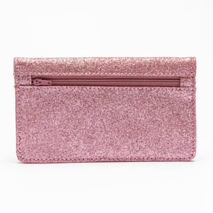 Dlirioshop Cartera de Piel Rosa Purpurina Superdescuento