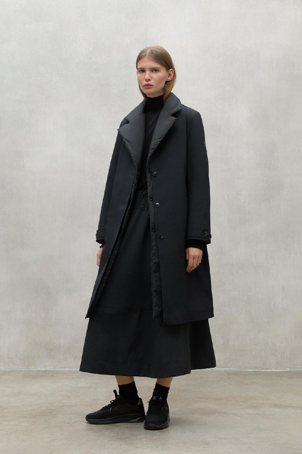 ﻿Ecoalf BLACK ALBERT COAT