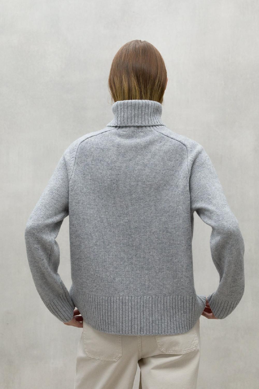 Ecoalf GREY CAQUI TURTLENECK JUMPER Rebajas top