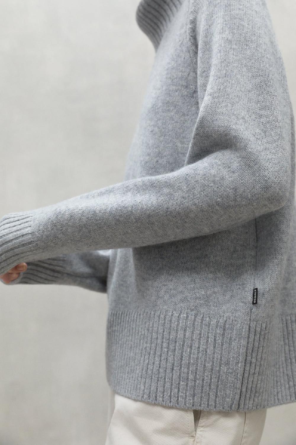 Ecoalf GREY CAQUI TURTLENECK JUMPER Rebajas top