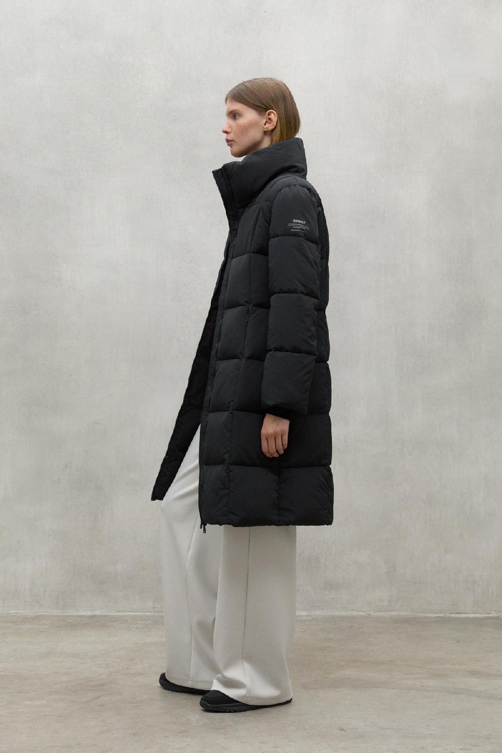 Ecoalf BLACK GALANA COAT COMPRAR AHORA