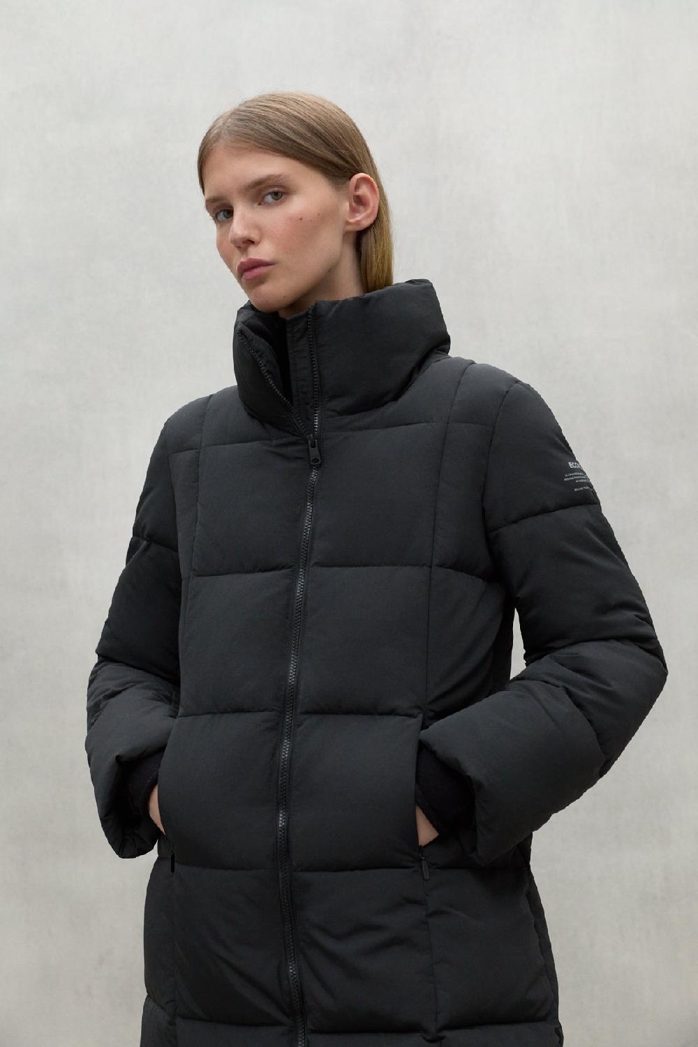 Ecoalf BLACK GALANA COAT COMPRAR AHORA