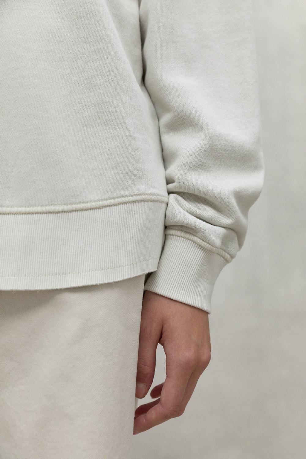 Ecoalf WHITE ELVAS SWEATSHIRT Último día