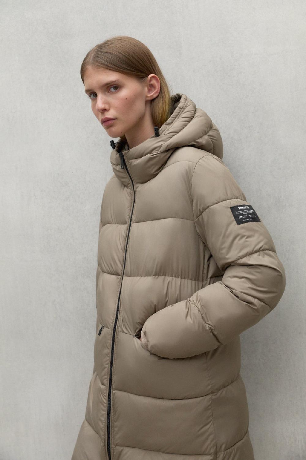 Ecoalf BROWN MARANGU COAT Solo hoy