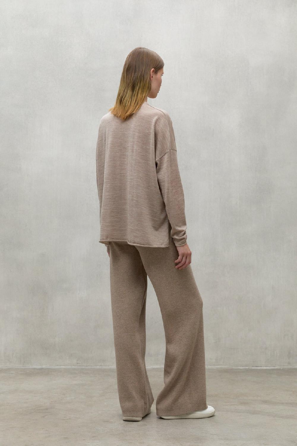 Ecoalf BEIGE CABRI TROUSERS Oferta especial de fábrica